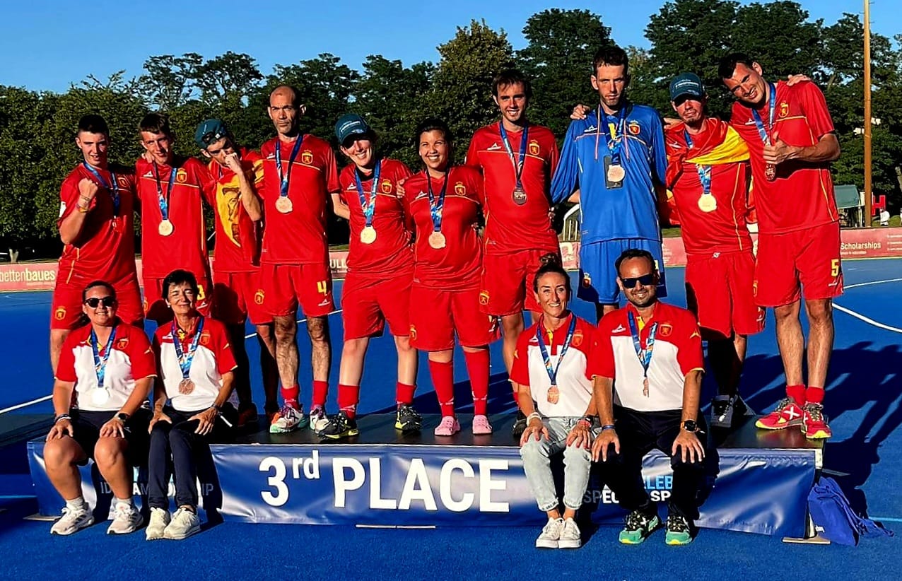 ¡Bronce para la selección española de Hockey+ en el EuroHockey ID ...